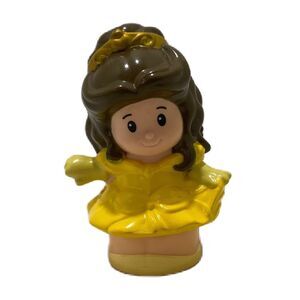 Fisher Price Little People Disney Beauty and the Beast BELLE Figure Yellow Dress